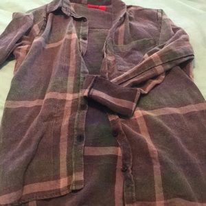Daytrip plaid button up
